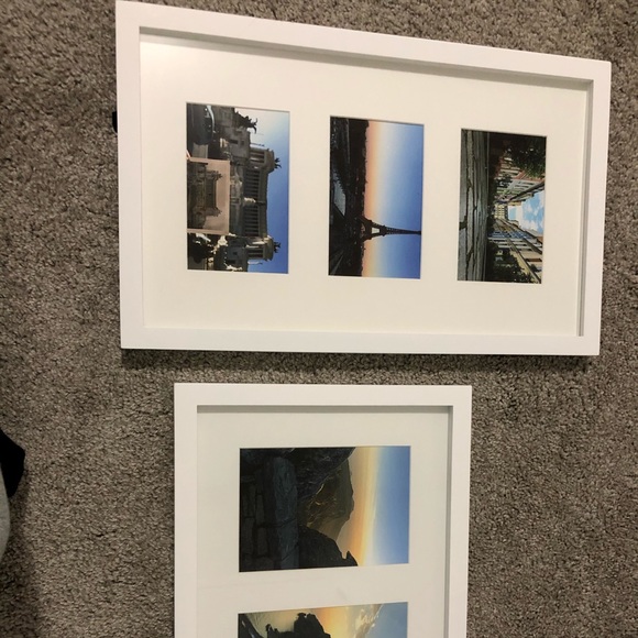 Pottery Barn Accents Gallery Frames White Set Of 2 Poshmark